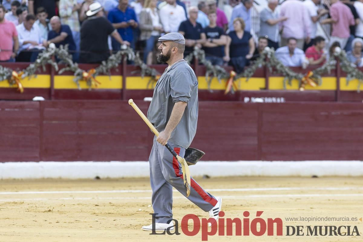 Cuarta corrida en la Feria Taurina de Murcia (Castella, Manzanares y Ureña)