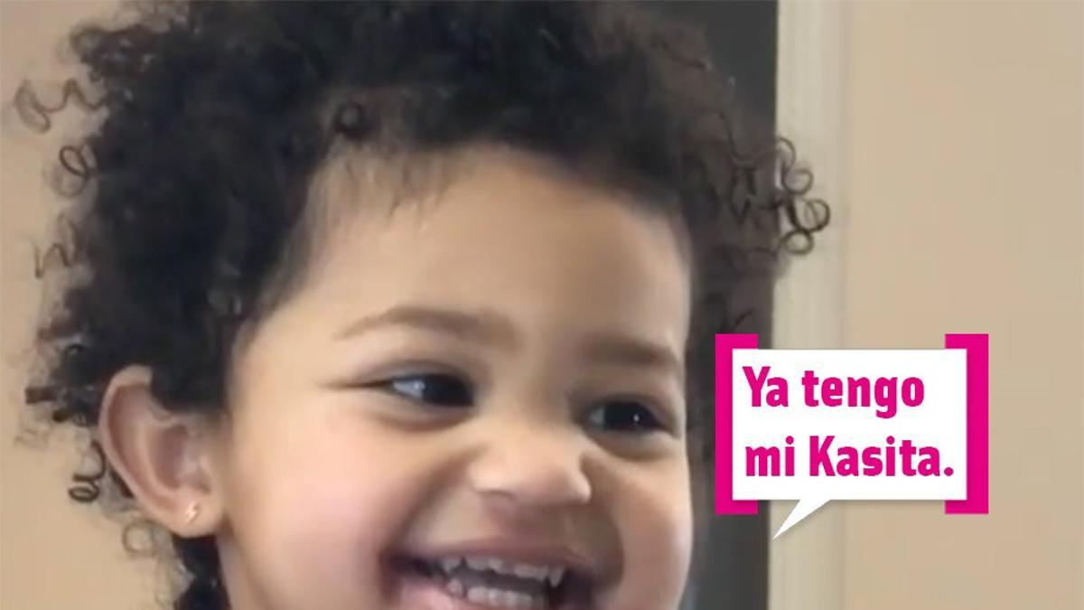 Stormi con bocadillo: &quot;Ya tengo mi Kasita&quot;