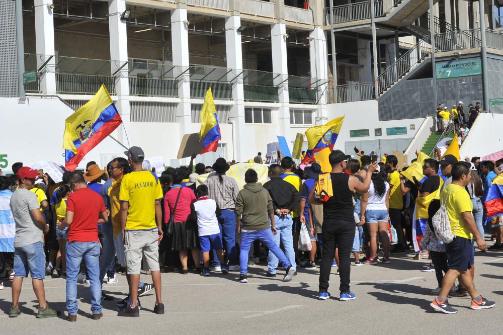 Argentina vence a Ecuador en el Martínez Valero