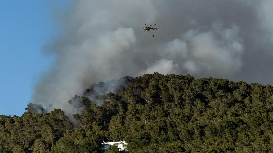 Extinguido el incendio de Sant Josep