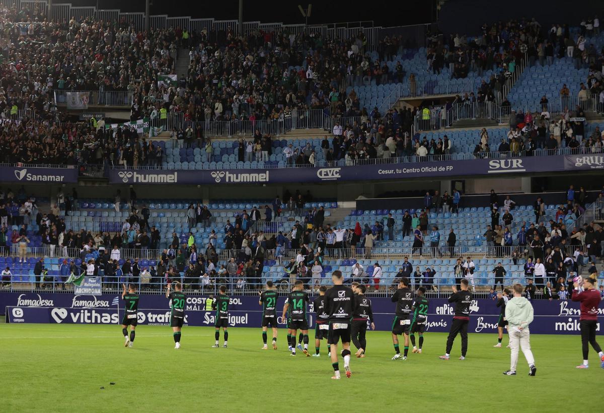 Málaga CF - Córdoba CF | Las imágenes del partido en La Rosaleda