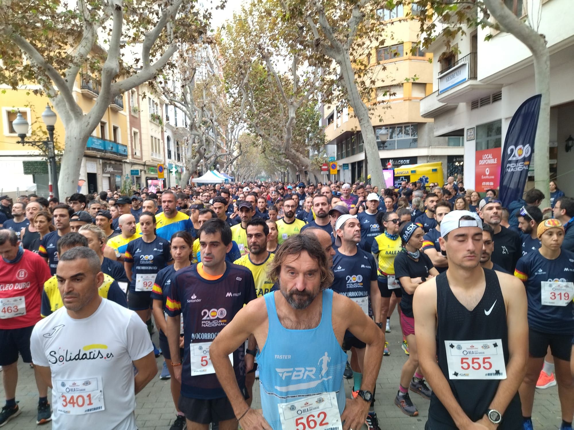 Marea solidaria: Dénia corre por Luca (imágenes)