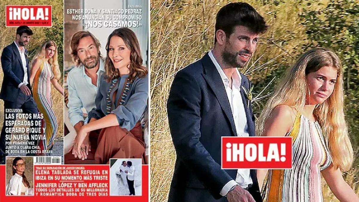 Las imágenes más esperadas de Piqué con su nueva novia