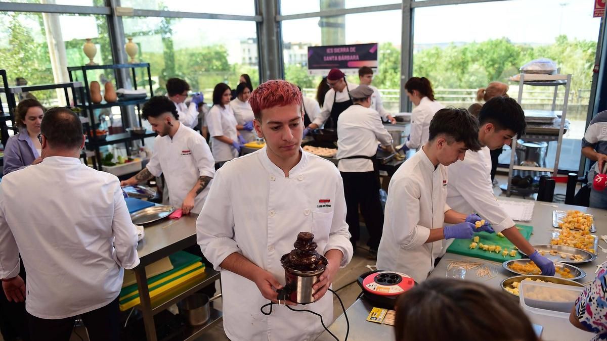 Feria de Formación Profesional celebrada en el Recinto Ferial del Berrocal de Plasencia.
