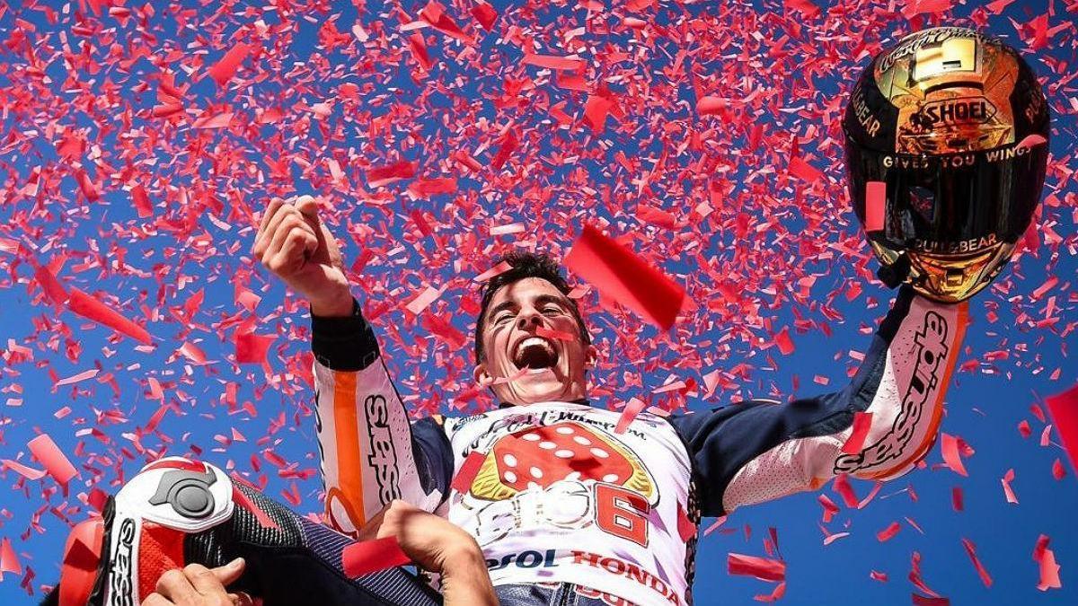 Marc Márquez, otra vez campeón del mundo