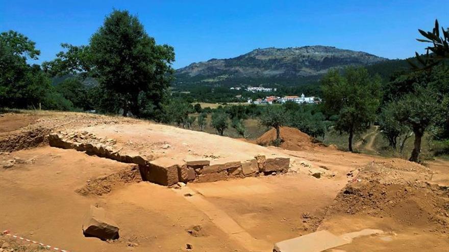 La extremeña Trinidad Nogales dirige la excavación en la ciudad romana de Ammaia, en Marvão