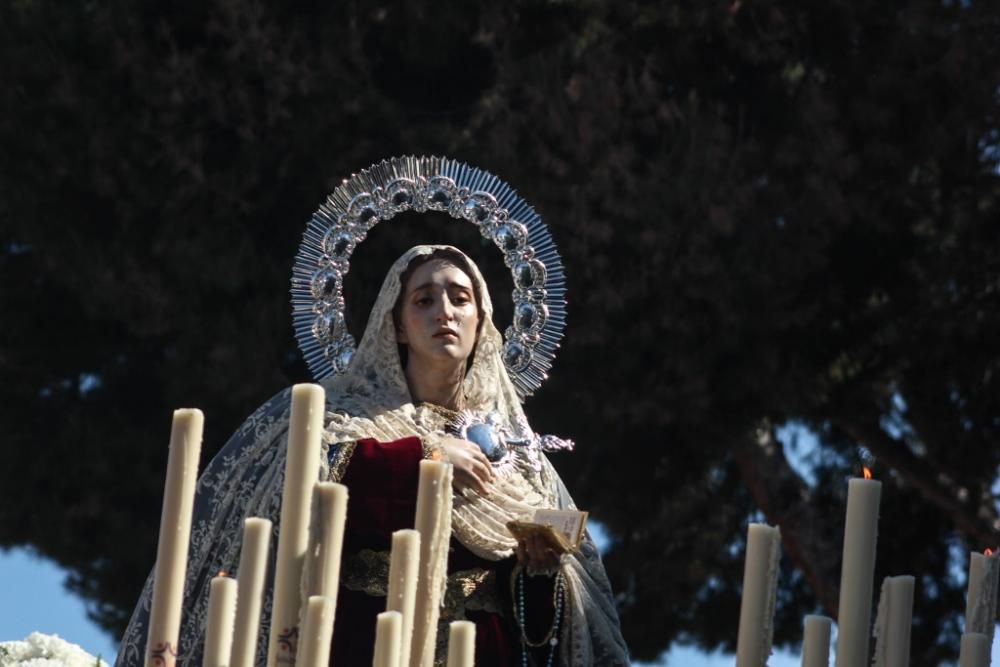 Procesión en el Colegio de Gamarra.