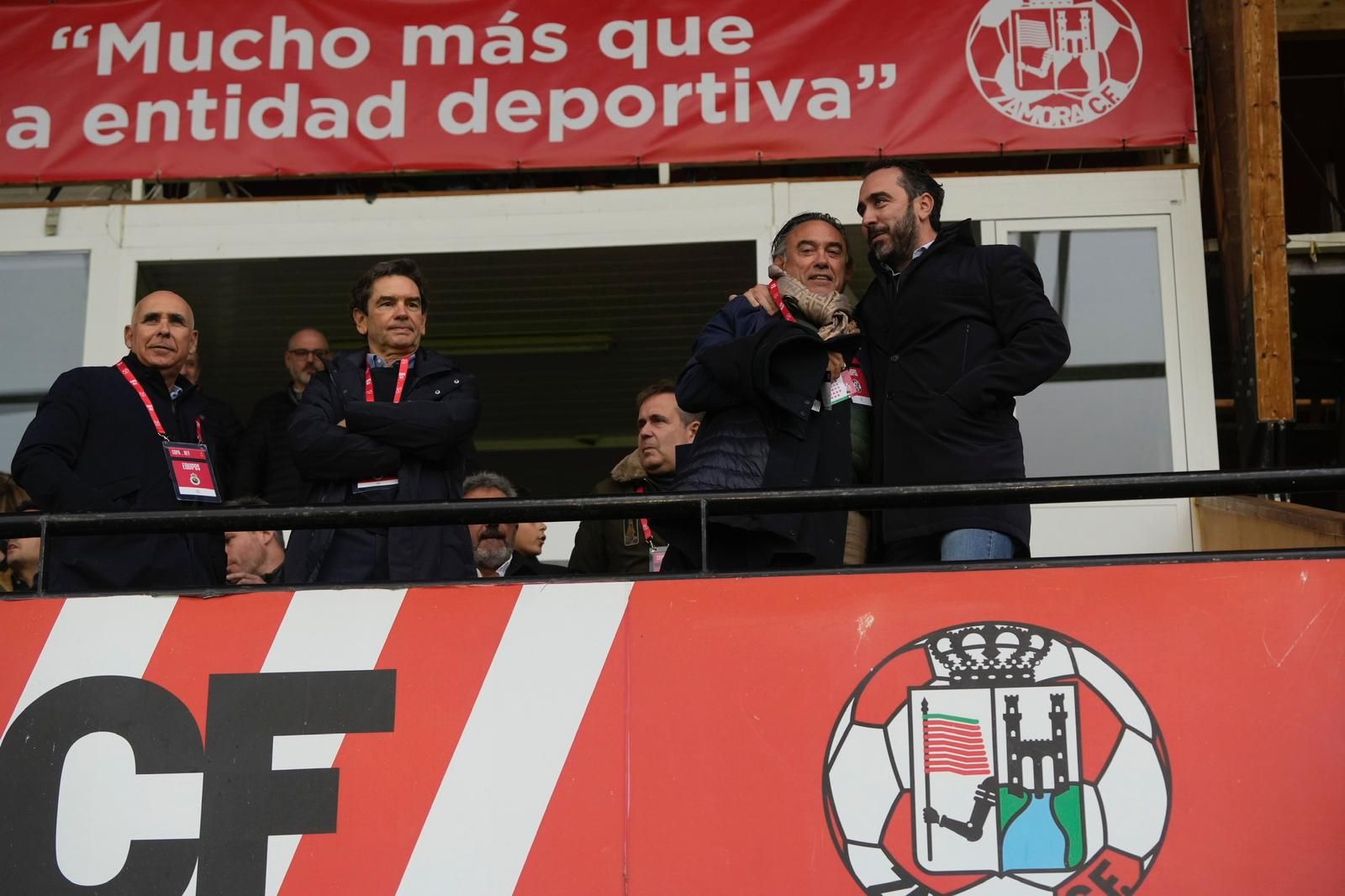 Partido de Copa del Rey entre el Zamora CF y el Racing de Santander en el Ruta de la Plata