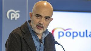 Archivo - El presidente del PP en el Ayuntamiento de Barcelona, Daniel Sirera, en una imagen de archivo
