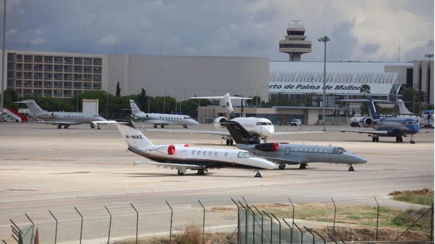 Der Flughafen von Palma de Mallorca