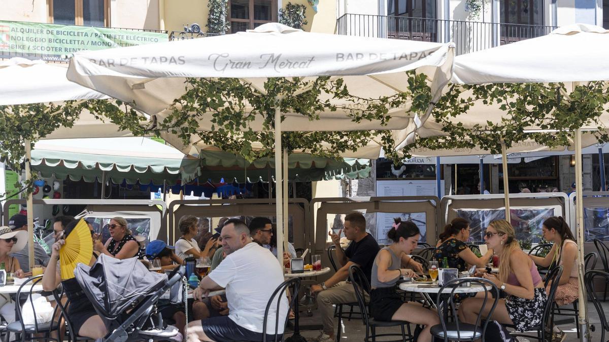 Valencia. VLC. Terrazas por el centro de Valencia