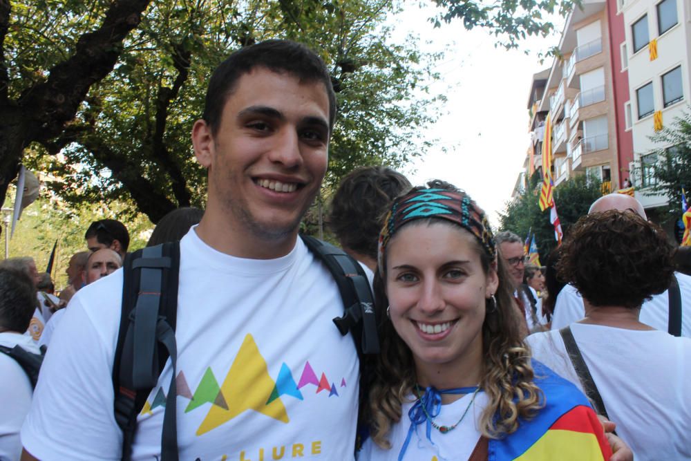 La delegació del Bages a la Diada de Berga