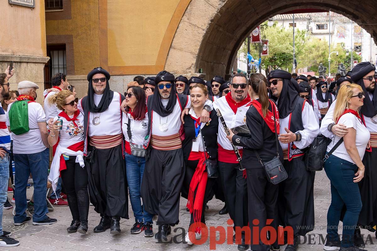 Moros y Cristianos en la mañana del día dos en Caravaca