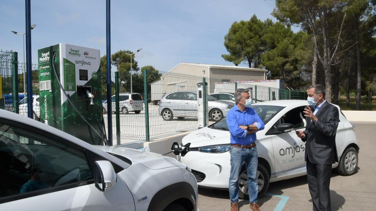 Nuevo punto de recarga de vehículos eléctricos en Xàbia