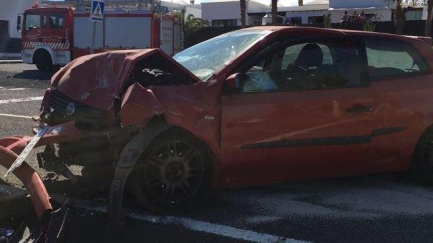 Fallece la niña de ocho años que sufrió un accidente de coche en Costa Teguise