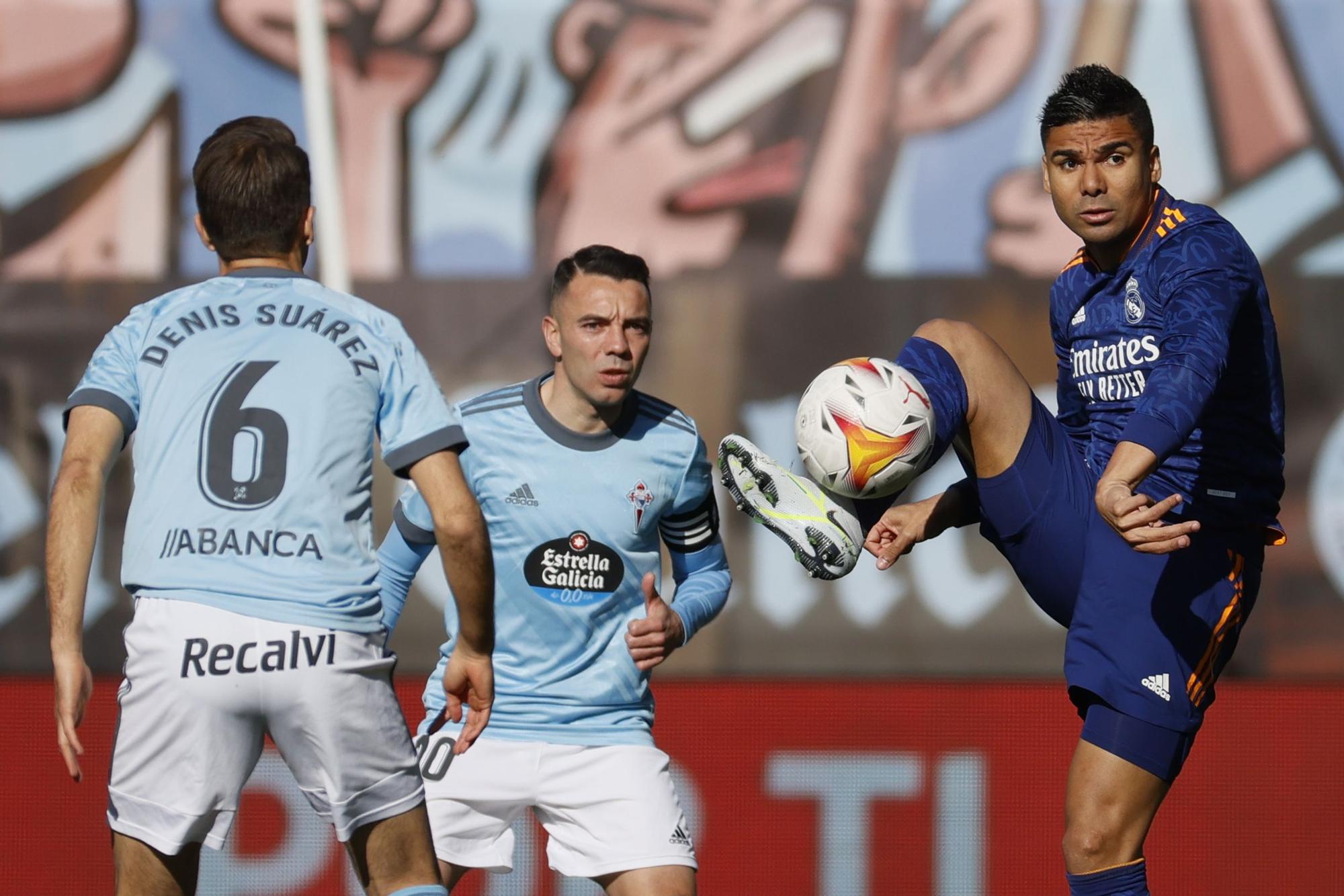 Así se está viviendo el cara a cara entre el Celta y el Madrid en Balaídos