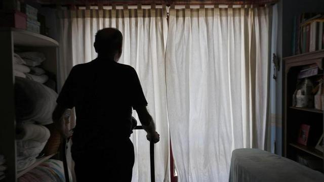 Imatge d’arxiu d’un pacient d’esclerosi lateral amiotròfica (ELA).