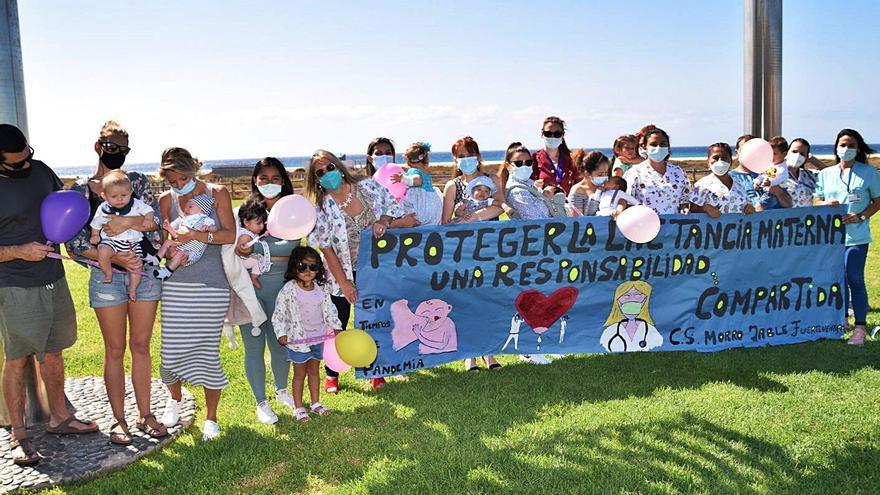 Sanidad fomenta la lactancia materna en Jandía