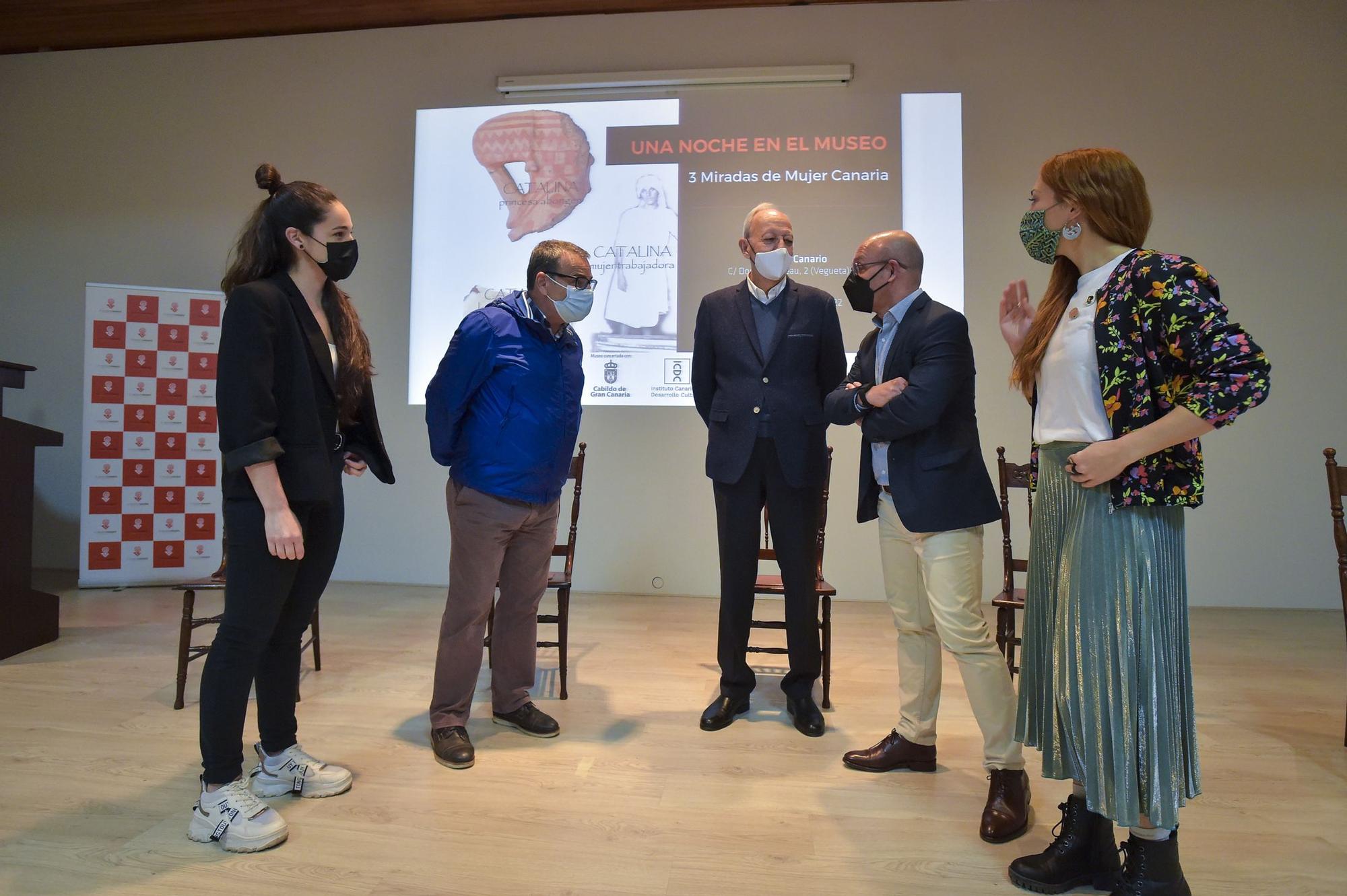 Presentación del proyecto 'Tres miradas de mujer canaria'