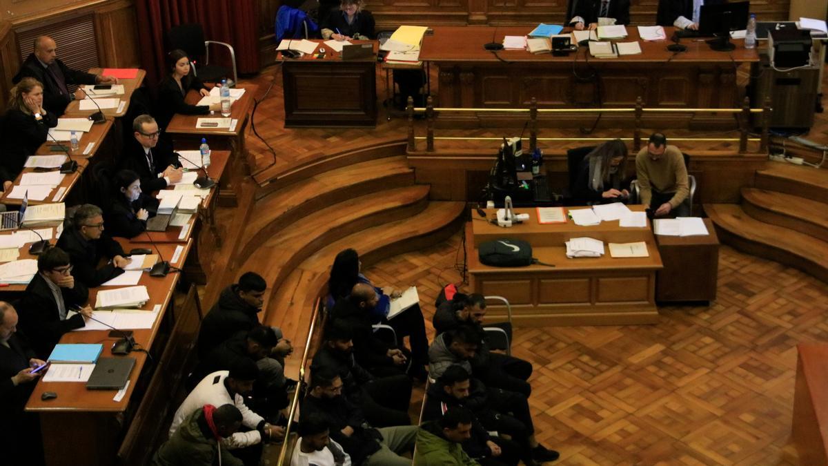 Juicio por la batalla mortal de Badalona en 2019