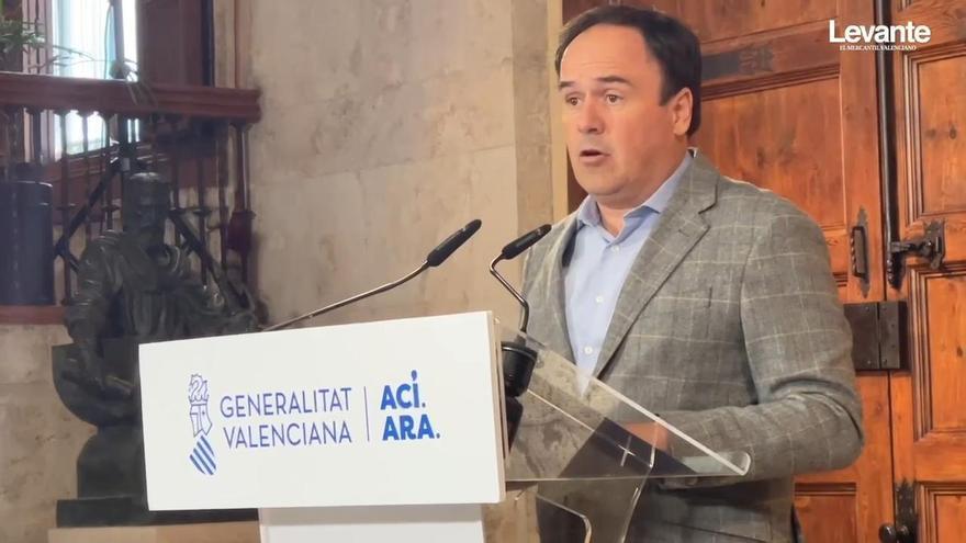 Pérez Llorca anuncia el nombre de los nuevos consellers