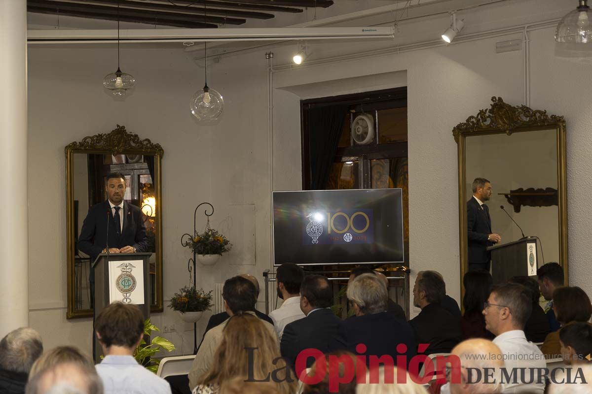 Celebración del centenario del Círculo Mercantil de Caravaca