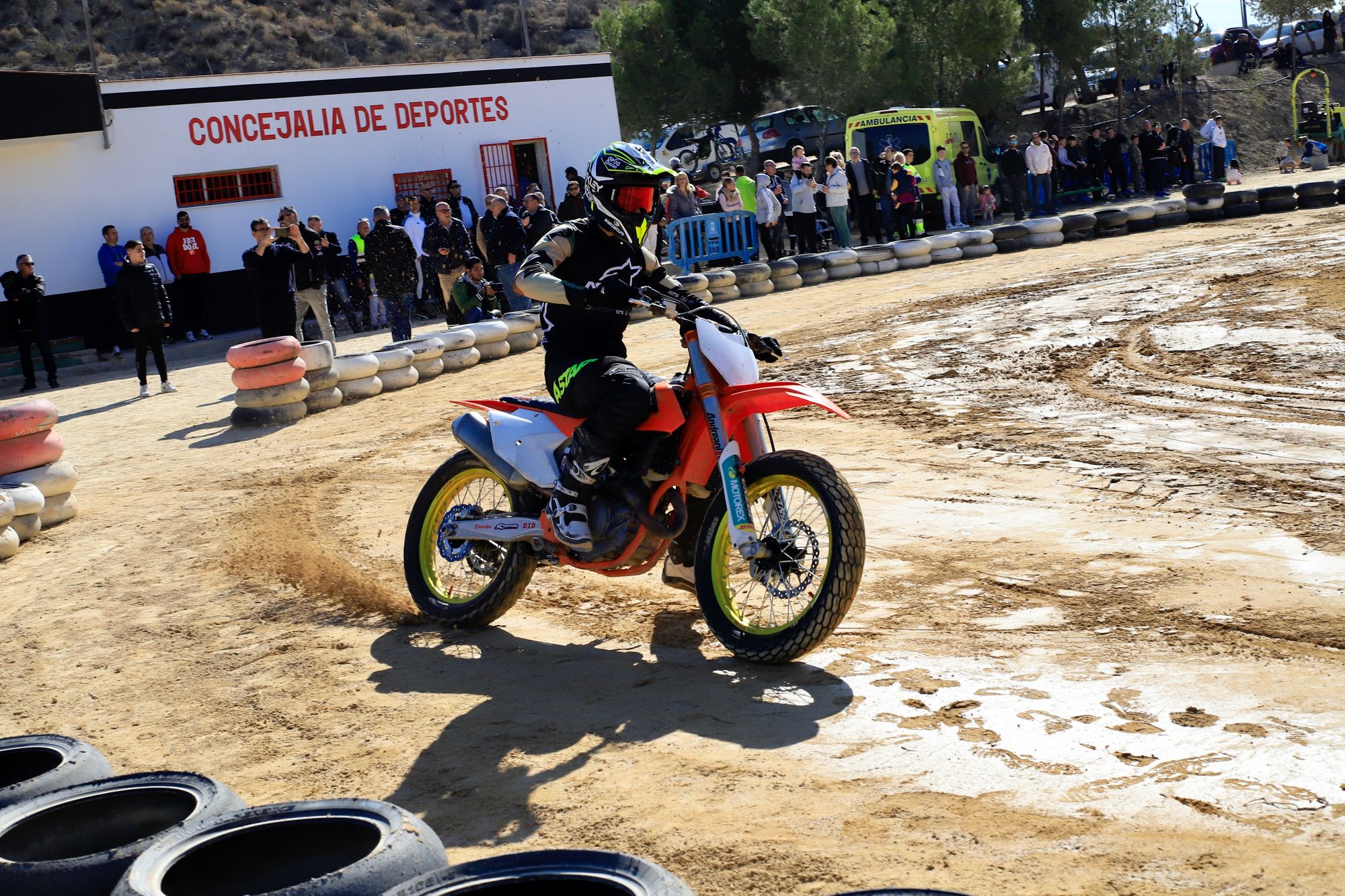 Inauguración del circuito de motos Ribera de Molina