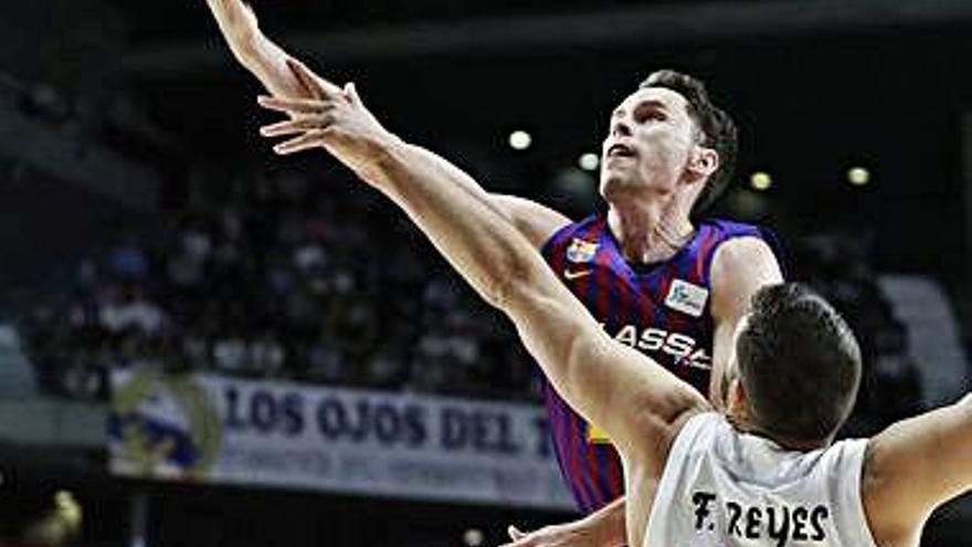 Kyle Kuric va tenir una actuació destacada davant del Madrid