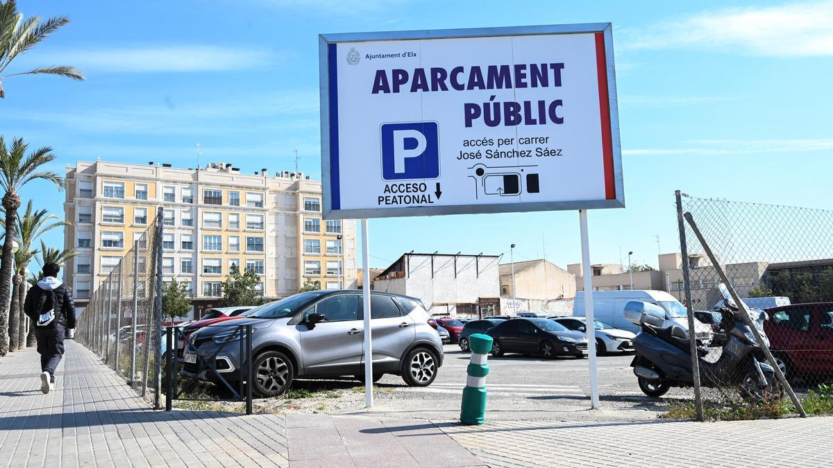 Parcela destinada al futuro Palacio de Congresos de Elche
