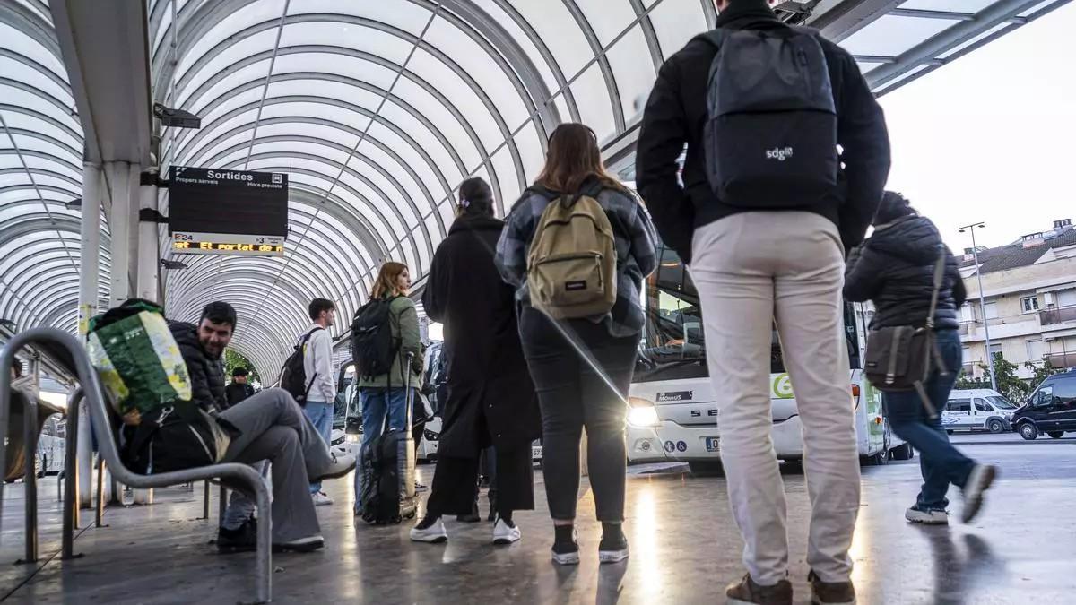 Imagen de archivo de la estación de autobuses de Manresa