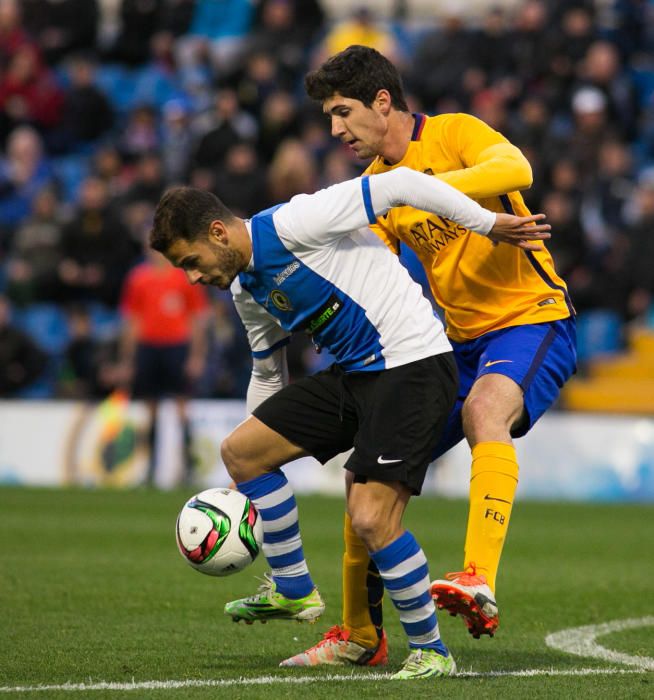 Hércules 0 - Barcelona B 2