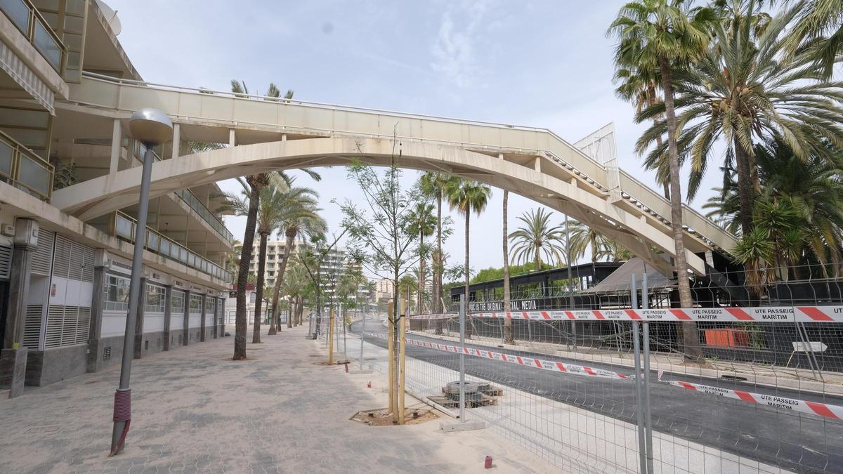 FOTOS: Así van las obras en el Paseo Marítimo de Palma un año y cuatro ...