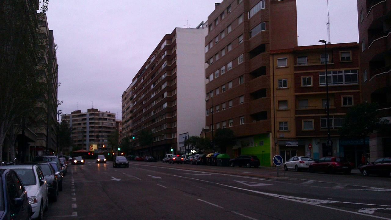 La urbanización de Parque Roma en Zaragoza