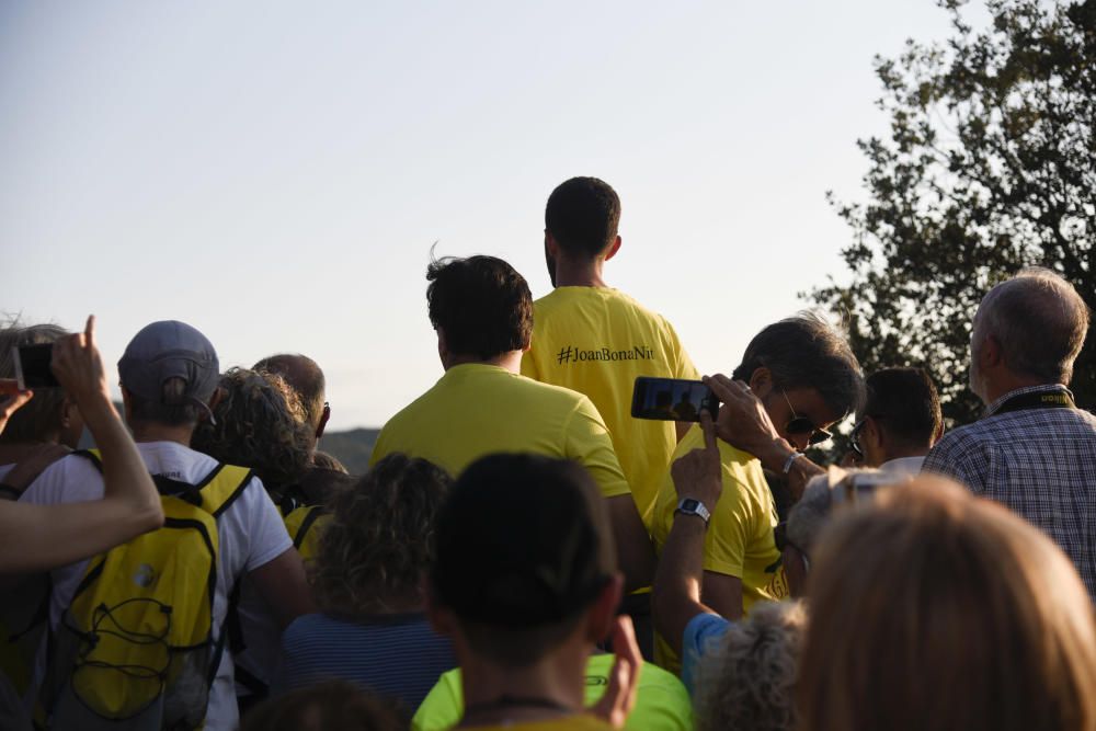 Unes 400 persones retornen al pla de Lledoners per