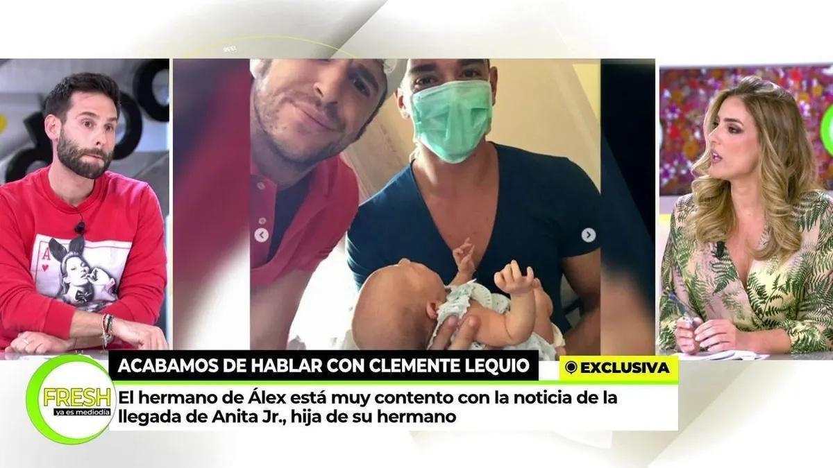 Ana Obregón | Clemente, hermano de Aless Lequio, muestra su apoyo a Ana  Obregón tras el nacimiento de su nieta