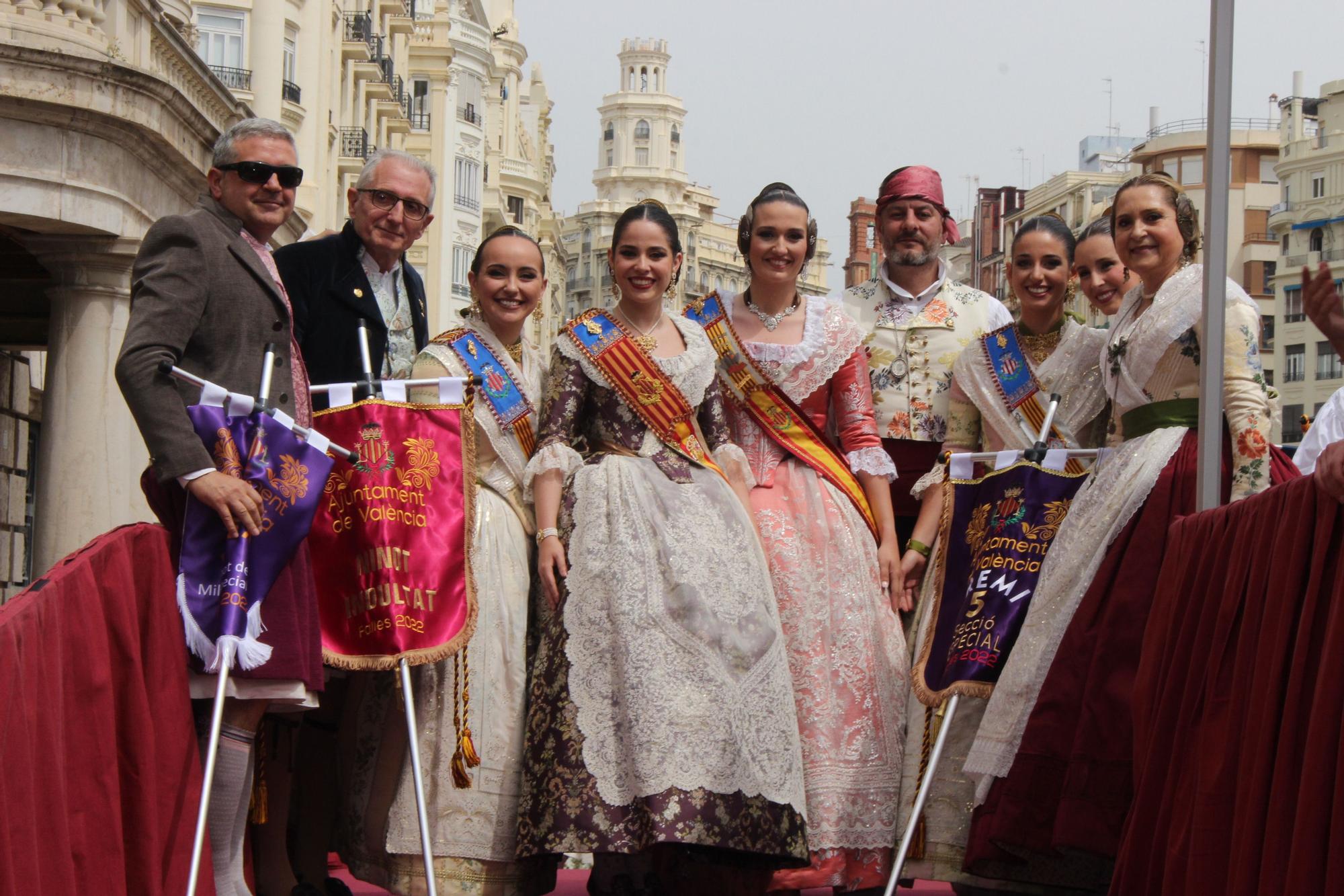 Entrega de los premios de Fallas 2022 a la Sección Especial