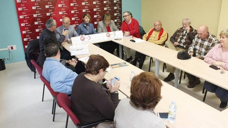 UGT dice que los jubilados están a la cola de España