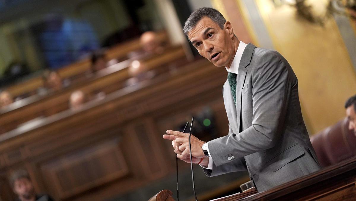 Comparecencia de Pedro Sánchez en el Congreso de los Diputados.