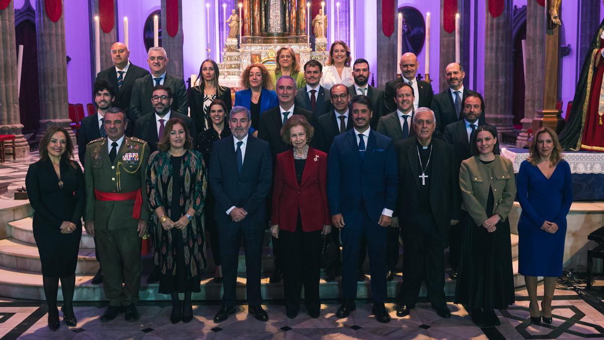 Concierto extraordinario celebrado en La Laguna por el 30 aniversario de la creación del Grupo de Ciudades Patrimonio de la Humanidad de España.