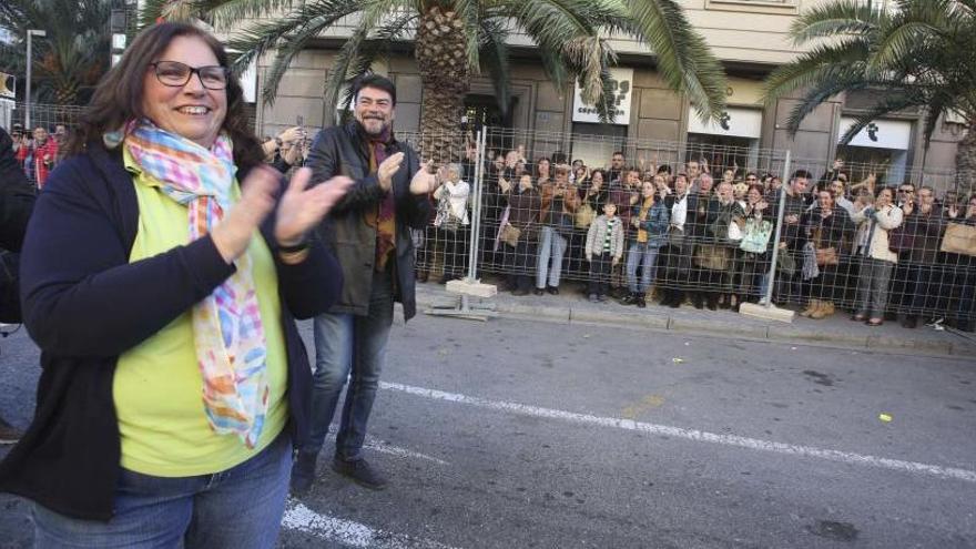 La mascletà de Nochevieja del año pasado también fue lanzada por Reyes Martí