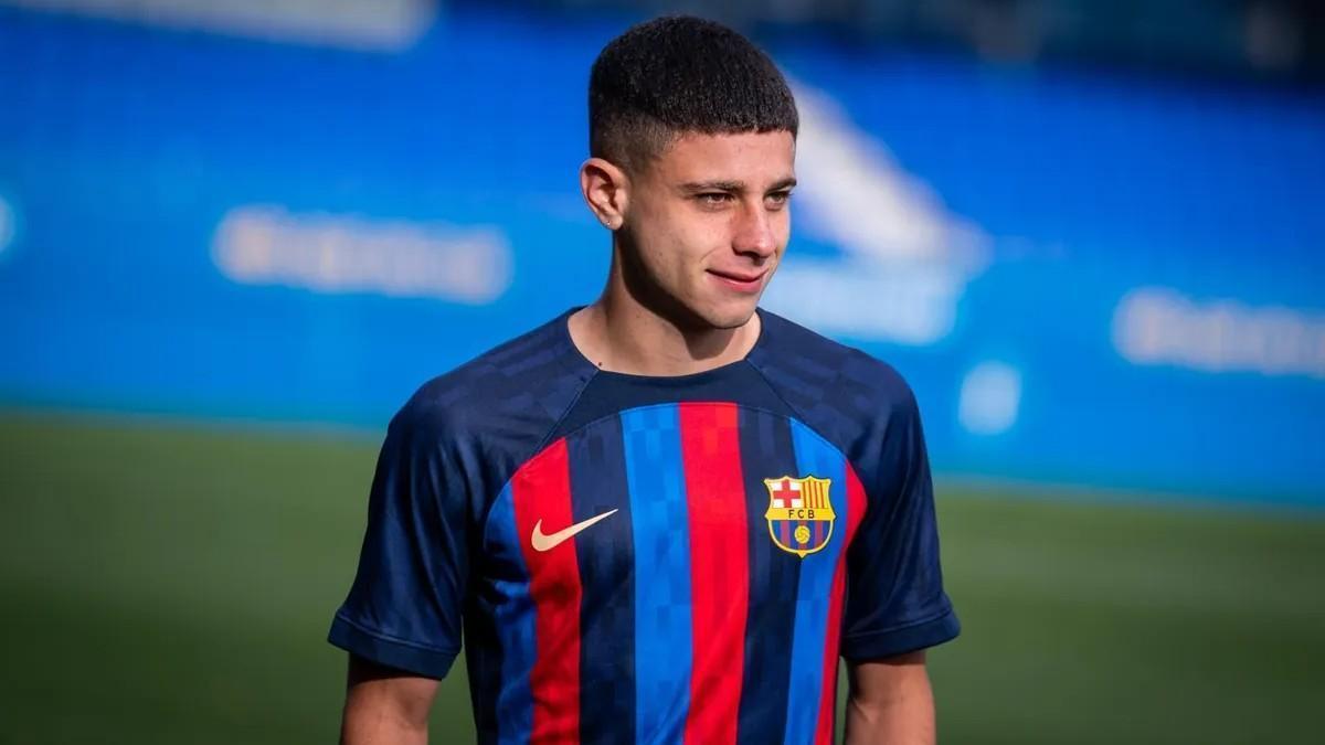 Pocho Roman, jugador del Barça Atlètic