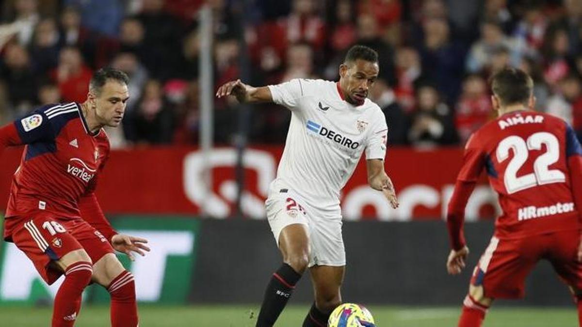 Fernando en el Sevilla FC vs Osasuna