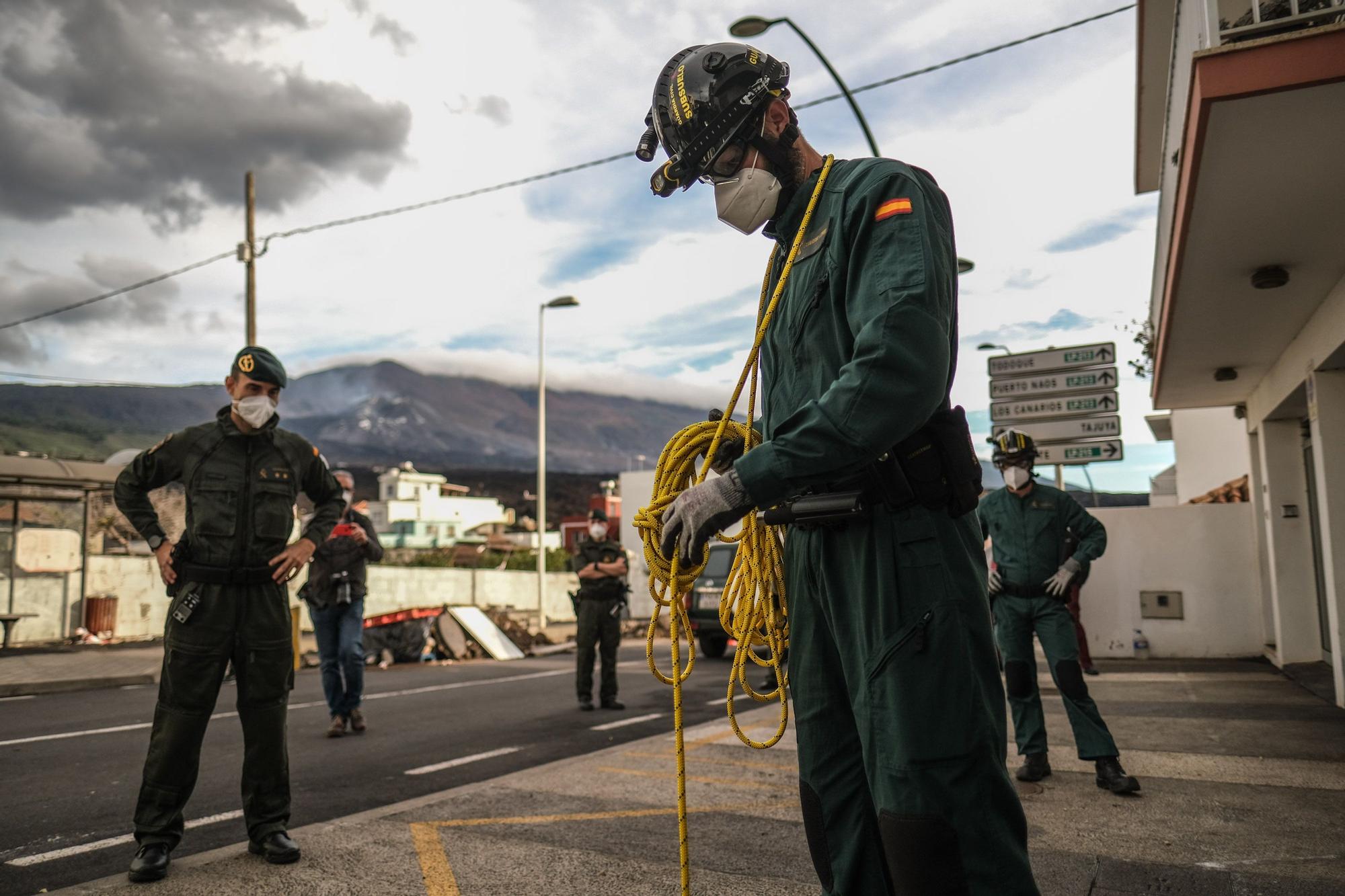 Visita a las zonas afectadas por el volcán de La Palma (18/21/2021)