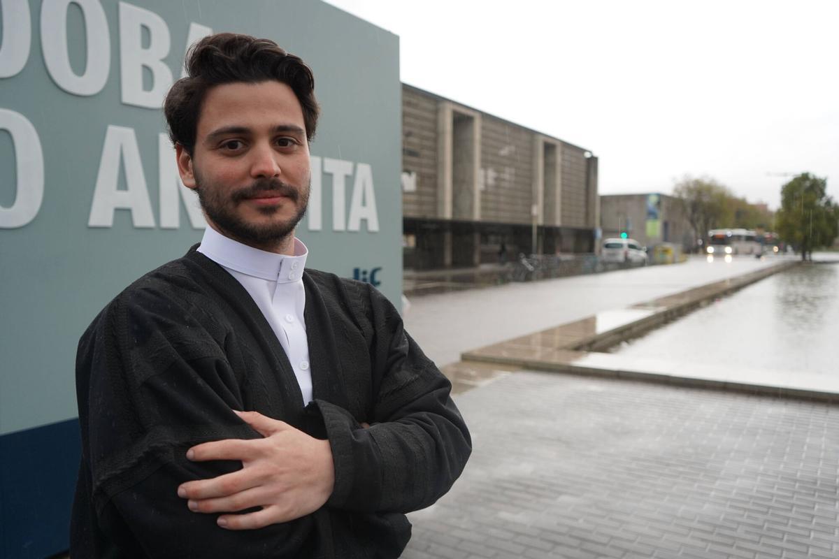 Antonio David Ruiz, un joven cordobés, traductor e intérprete de árabe, a quien el estallido de la guerra entre Israel, EEUU e Irán le sorprendió en Jordania, desde donde ha vuelto tras una complicada odisea de regreso.