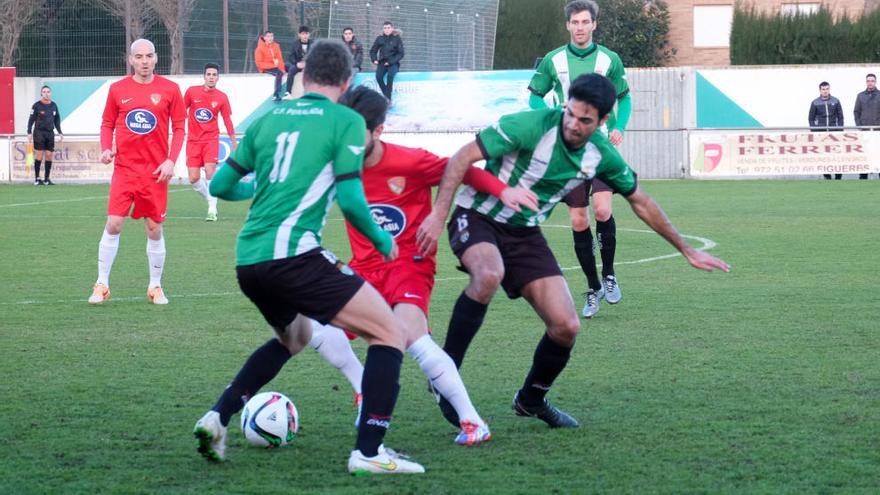 El Peralada va golejar el Terrassa el diumenge