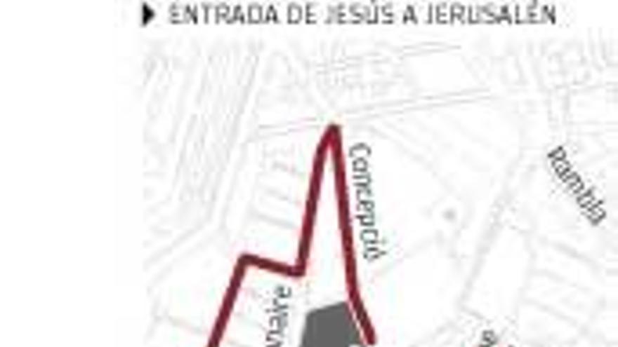 La procesión del Domingo de Ramos arranca a las 18 horas desde Sant Jaume