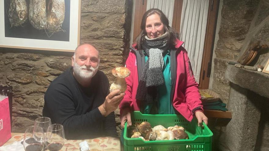 El chef José Andrés disfruta de la gastronomía zamorana