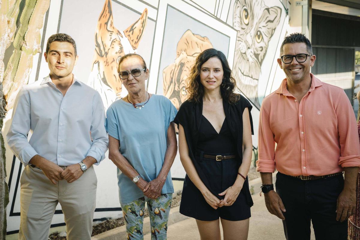 Isabel Díaz Ayuso visita el el Centro de Protección de sa Coma en Ibiza Isabel Díaz Ayuso visita el el Centro de Protección de sa Coma en Ibiza