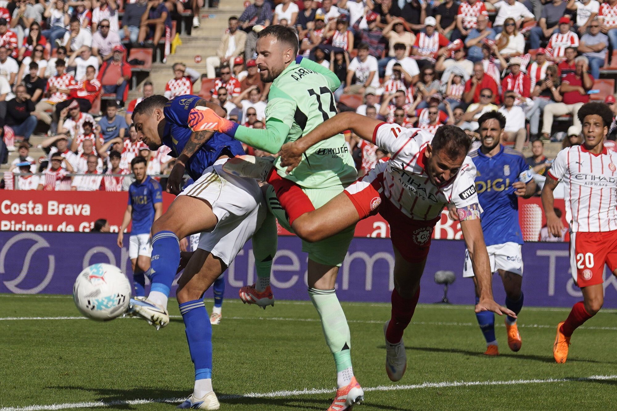 Les imatges del Girona - Reial Oviedo
