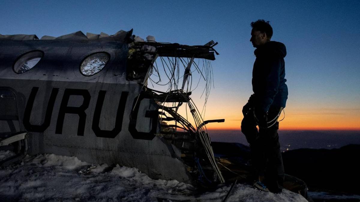 Así quedó el lugar de 'La sociedad de la nieve'